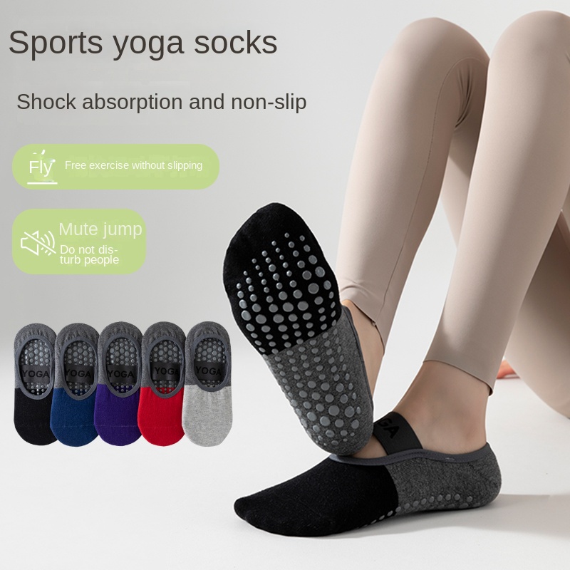 Fitness Of Yoga - 5 Paar Cross-Border Professional Yoga-Socken, Baumwollsocken