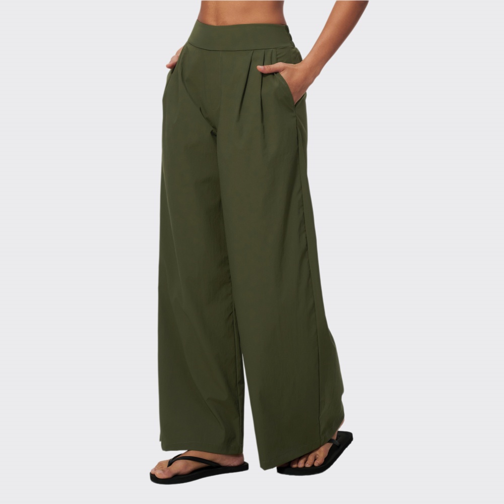 J-Yoga Fitness - Damen-Sportleggings mit geradem Bein, hoher Taille,