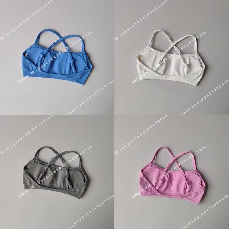 Yoga Fitness Youtube - Nahtloser Sport-BH für Damen, stoßfestes Gym-Top,