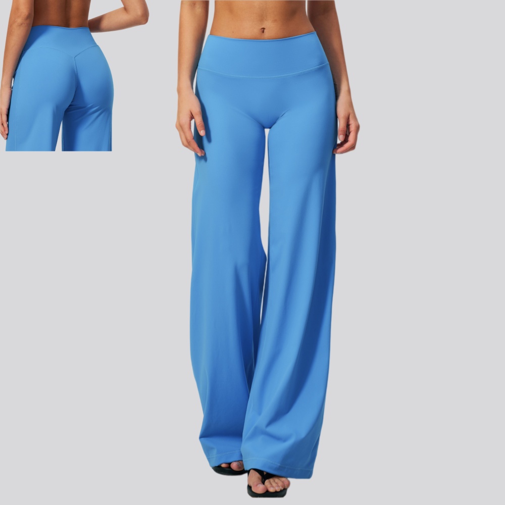 J-Yoga Fitness - Damen High-Waist Weite Hosen Yoga-Kleidung Damen