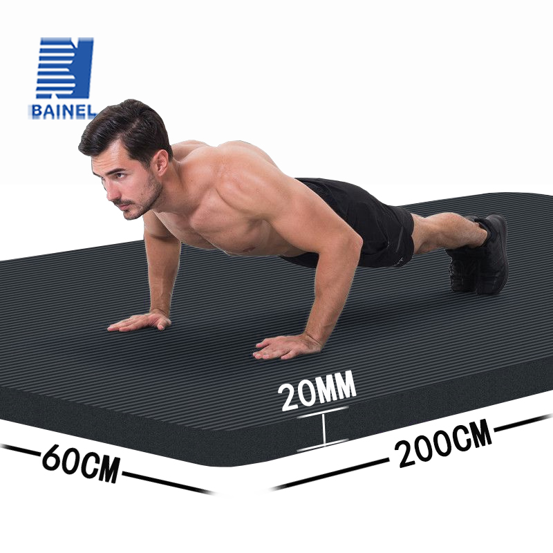 20-mm-Yogamatte, extra lang un – Yoga Fitness Health Bewertung und Preis