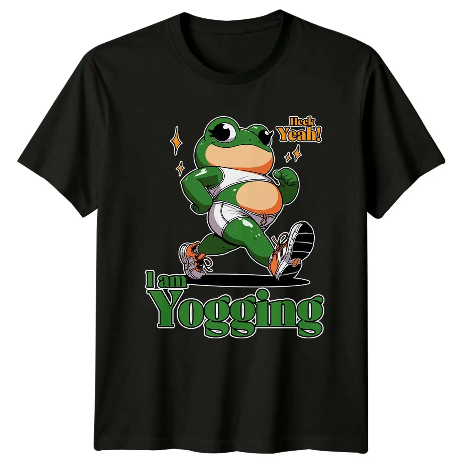 Frog I jog lustiges T-Shirt Yo – Yoga Fitness Images Bewertung und Preis