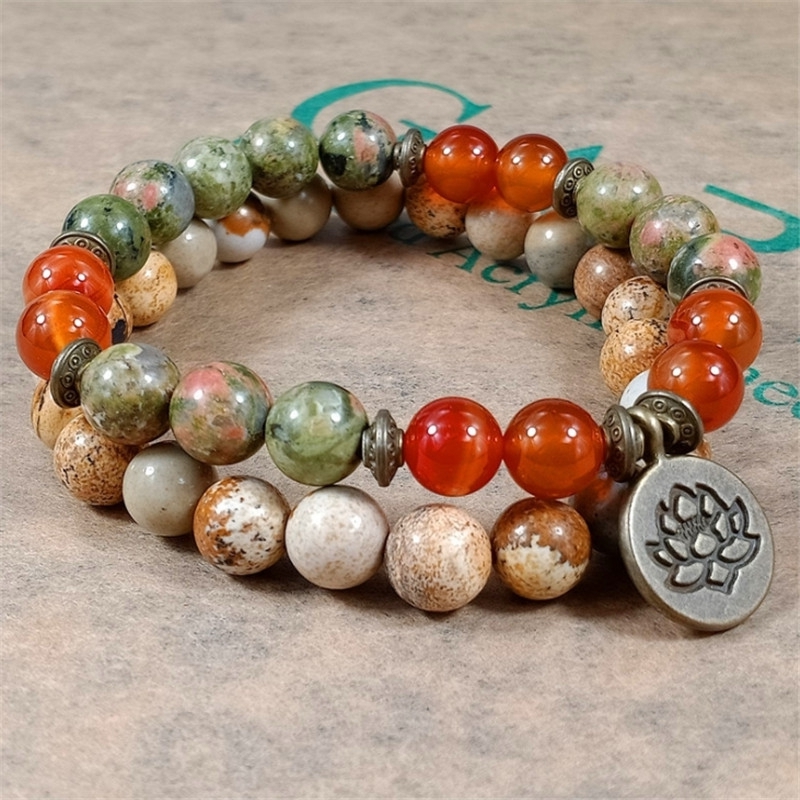 Charm Stein Handgelenk Mala He – J-Yoga Fitness Bewertung und Preis