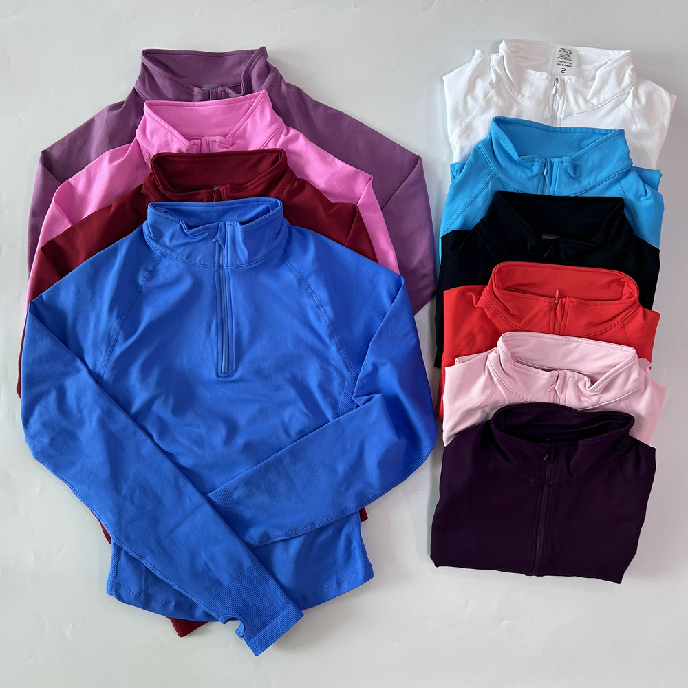 No Logo Yoga-Jacke mit halbem  – Fitness Of Yoga Bewertung und Preis
