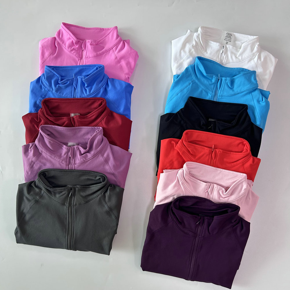 No Logo Yoga-Jacke mit halbem  – Fitness Of Yoga Bewertung und Preis